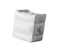 Cuscino per gambe a gonfiaggio rapido per il comfort dell'escursionismo e il relax a casa, design compatto pieghevole multiuso imbottito ad aria per assistere le gambe