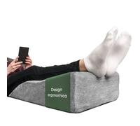Cuscino per gambe - alzagambe per vene varicose - poggiagambe lavabile e trapirante, ergonomico per schiena e ginocchia, riattiva la circolazione, sollievo per gambe pesanti, cuscino flebologico letto