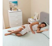 InnovaGoods® Cuscino ergonomico per gambe e ginocchia, cuscino in schiuma viscoelastica, cuscino con design a farfalla. Sollievo e migliore riposo nella postura corretta.