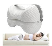 Cuscino per gambe in memory foam, supporto per ginocchia, posizionatore per | Cuscino per gambe in memory foam per il supporto del ginocchio e il posizionamento delle gambe; aiuta a mantenere le gambe
