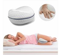 CUSCINO PER GAMBE MEMORY FOAM SUPPORTO ORTOPEDICO GINOCCHIA SCHIENA LAVABILE