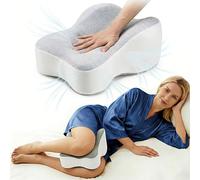 Cuscino per ginocchia per chi dorme lateralmente, supporta completamente cosce/ginocchia, allevia sciatica, schiena, anca, ginocchio e dolori articolari. Il cuscino per gambe tra le gambe allinea la
