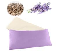 Cuscino per gli occhi alla lavanda per il relax dello yoga, maschera per gli occhi riscaldabile e pesante per il sonno, per gli occhi secchi, compresse calde e fredde con aromaterapia Poliestere