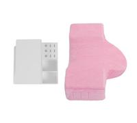 Cuscino per il Collo con Estensione delle Ciglia con Supporto per Organizer in Acrilico, Set di Cuscini per Estensione delle Ciglia a Forma di U con Display per Strumenti per