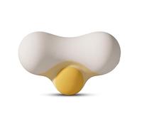 Cuscino per Il Collo da Auto per Porsche Taycan Cross Turismo, Cuscino da Viaggio, Supporto per Il Collo, Cuscino di Supporto per Testa e Collo per Sedile,Yellow