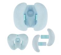 Cuscino per il collo del bambino 2 in 1 per seggiolino auto da viaggio, cuscino di supporto per testa e collo, cuscino regolabile per passeggino, cuscino morbido per la testa e il collo
