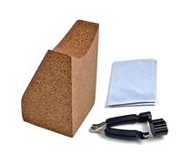 Cuscino per il collo della chitarra in sughero naturale Supporto per collo per chitarra Supporto per strumenti a corda per liutaio Accessori per attrezzi da liutaio Riposo e supporto per tappetino