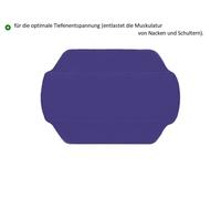 Cuscino Per Il Collo Sicurezza Royal Blu 32 X 22 Cm - Schiuma PVC.