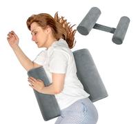 Cuscino per il corpo per dormire e respirare meglio, ideale per chi dorme sul lato e sulla schiena, comodo design a cilindro arrotolabile