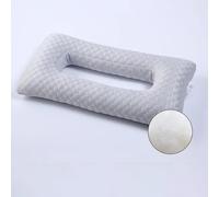 Cuscino per il foro dell'orecchio per chi dorme di lato, traspirante e