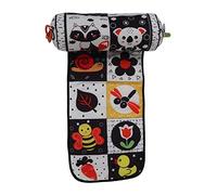 Cuscino per il Tempo della Pancia del Bambino, Giocattolo per il Tempo della Pancia del Neonato Comodo Bianco e con Tappetino Increspato per Bambino