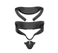 Cuscino per il viso a prova di sudore per 3 occhiali con schiuma di memoria e protezione dal sudore traspirante, accessorio per realtà virtuale, facile installazione