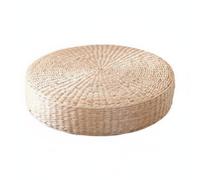 Cuscino per la meditazione mindfulness fatto a mano con fibre di tifa.