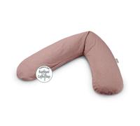 THERALINE Cuscino allattamento Original con copricuscino in palissandro Melange Collezione di bambù