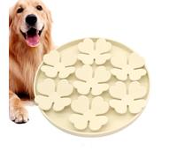 Cuscino per leccare cani, tappetino per leccare cani, design floreale rialzato, forte