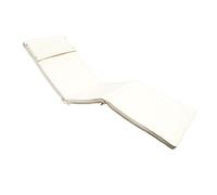 CUSCINO PER LETTINO SFODERABILE IMPERMEABILE ESTERNO COLORE ECRU' CU805670