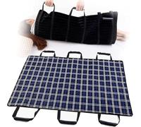 Cuscino per letto con manici, lenzuolo lavabile per il trasferimento del paziente, assistente per il sollevamento del corpo, rotazione, riposizionamento, per anziani, incontinenza, caregiver(68*160cm)