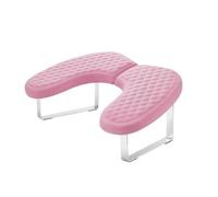 Cuscino per mani per manicure, poggiabraccio, professionale, con fondo antiscivolo e forma sagomata, facile da pulire, motivo farfalla russa
