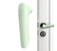 Cuscino per maniglia per porta in silicone, manicotto di copertura per maniglia per porta in silicone - Protezioni anti-collisione per leve delle porte antiscivolo a forma di L,Cuscino per pomello del