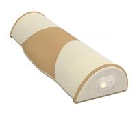 Cuscino per massaggio cervicale e lombare, cuscino per impastare e spennellare, massaggiatore automatico per il collo, allevia il dolore a spalle e collo, portatile per ufficio e casa