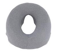 Cuscino per massaggio salone per il viso traspirante in zone ergonomica comoda a faccia in giù per il letto di bellezza (Grigio)