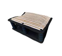 Cuscino per morso di cane, riutilizzabile, per addestramento, per pastori tedeschi, cani e husky, nero, 35 x 25 x 13 cm