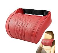 Cuscino per nuca per seggiolino auto cuscino poggiatesta in pelle PU e | Poggiatuca per Driver SUV berlina camion per SUV Camion Veicolo Strada Viaggio Ufficio Tra Sedia