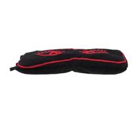 Cuscino per Occhi Zavorrato Nero in Stoffa e Sale | Accessorio Riutilizzabile, per Viaggio e Ufficio, Design Confortevole, Cura Oculare Completa, Rilassa la Fatica