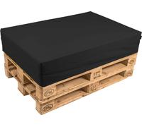 Cuscino per Pallet 120x80cm in Tessuto Pomodone Nero