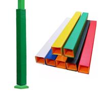Cuscino Per Palo Di Basket 4 5 6 7 Ft Tall Basketball Hoop Padding for Square Pole, All Weather Pole and Post Anti-collision Padding for Garage Court Gym Playground, Wrap Around Outdoor Column Protect