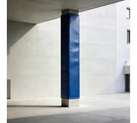 Cuscino Per Palo Di Basket Cuscino Imbottito Impermeabile Canestro Basket, Imbottitura Avvolgente Palo Club Sportivi garage, Imbottitura Sicurezza Colonna Tutte Le Stagioni(Blue-tall 84in,9"x9")