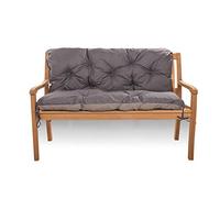 Cuscino per panca a 2 o 3 posti, cuscino per dondolo da giardino, cuscino divano gardino, cuscino gardino, cuscino per panca da interno, cuscino per panca da esterno (110_x_60_x_50_cm, Antracite)