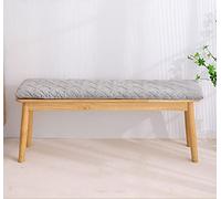 Cuscino per panca antiscivolo, lavabile, per interni, rettangolare, rimovibile, per sedie da pranzo, finestra a golfo, sedie in legno e patio