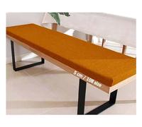 Cuscino per panca da esterno, 110 x 45 cm, cuscino in schiuma, per dondolo da giardino, a 2 posti e 3 posti, comodo tappetino imbottito per mobili da patio, elegante, spessore 5 cm