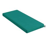 Cuscino per panca da esterno, con fodera rimovibile, impermeabile, cuscino per panca da giardino, 140 x 55 x 3 cm, comodo cuscino per panche e davanzali
