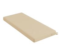 Cuscino per panca da esterno, con fodera rimovibile, impermeabile, per panca da giardino, 160 x 55 x 3 cm, comodo cuscino per davanzali e mobili da patio