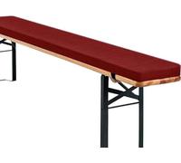 Cuscino per Panca da Esterno, Cuscini per Panche da Giardino - Morbido Cuscino per Cassapanca, Panchina e Divano, Adatto anche per Interni(Red,51x22x2in)