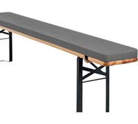 Cuscino per Panca da Esterno, Cuscini per Panche da Giardino - Morbido Cuscino per Cassapanca, Panchina e Divano, Adatto anche per Interni(Gray,32x14x2in)