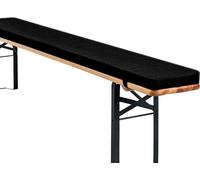 Cuscino per Panca da Esterno, Cuscini per Panche da Giardino - Morbido Cuscino per Cassapanca, Panchina e Divano, Adatto anche per Interni(Black,79x16x2in)