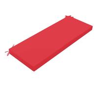 Cuscino Per Panca Da Esterno Giardino Cuscino Per Panchina Impermeabile Cuscino Panca Salotto Antiscivolo Cuscini Per Panca Da Esterno Interno 2/3 Posti Rivestimento Lavabile(Red,100x40x5cm)
