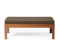 Cuscino per panca da esterno spesso 5 cm, impermeabile, antiscivolo, lavabile, per panca da giardino, patio, comodo, per davanzale (AA)