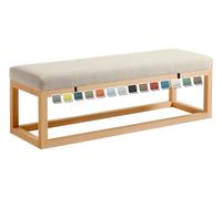 Cuscino per panca da esterno, spessore 5 cm, impermeabile, per giardino, patio, altalena, davanzale e tavolo da pranzo A12 (190 x 55 x 5 cm)