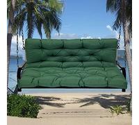 Cuscino per panca da giardino, 2/3/4 posti, impermeabile, resistente al sole, facile da pulire, per dondolo, amaca e mobili da giardino