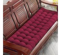 Cuscino per panca da giardino a 1/2/3 posti, per interni ed esterni, spesso, per dondolo e panchine Los (#7, 55 x 160 cm / 21.6x62.9in)