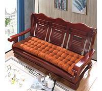 Cuscino per panca da giardino in cotone spesso, per 2 o 3 posti, 100, 120, 160 x 55 cm, confortevole, vivace, perfetto per patio, cortile e terrazza