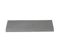 Cuscino per panca da giardino, spessore 5 cm, morbido e confortevole, per finestre a bovindo, altalena, uso interno/esterno, 2/3 posti, 160 x 35 x 5 cm, colore grigio