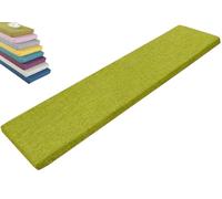 Cuscino per panca da interni ed esterni, 90/120/150 cm x 50/40/35/30 cm, in schiuma 45D, ad alta resilienza, con rivestimento antiscivolo, con cerniera, lavabile, perfetto per patio, giardino, divano