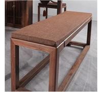 Cuscino per panca da interni ed esterni, rimovibile, lavabile, in schiuma ad alta resilienza, design antiscivolo, perfetto per 2/3 posti, patio, giardino, divano, finestra a bovindo (caffè, 100 x 30 x