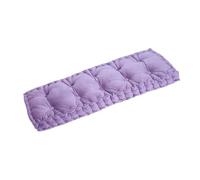 Cuscino per panca da interni ed esterni, spesso, per panche e divani da giardino, design elegante a trapunto, 80 x 40 cm, perfetto per patio e finestre a bovindo