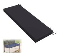 Cuscino per Panca da Interno/Esterno Cuscino per Mobili da Giardino Spessore 5 cm Cuscino Impermeabile per Sedia da Giardino Cuscino per Altalena da Patio per 2/3 Posti (Colore 1 35X14X2 Pollici)